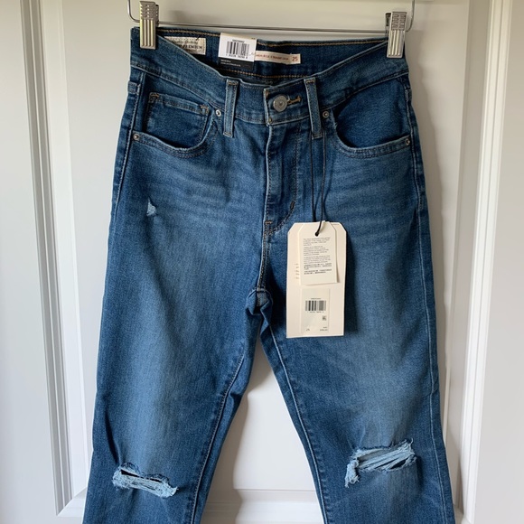 SALE! ⭐️ Levi’s 724 high rise straight crop New York brawl - Picture 7 of 9
